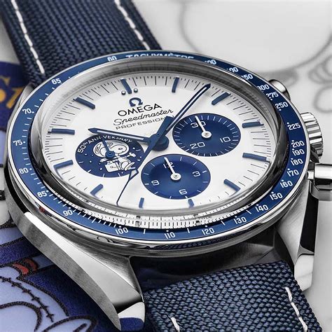 omega snoopy watch 50th anniversary